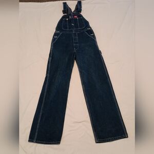 Vintage Made In The USA Dickies Bib Overalls Utility Carpenter Relaxed Fit